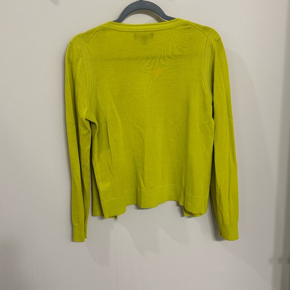 Banana Republic Neon Yellow Merino Wool Sweater - Picture 3 of 4